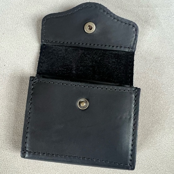 Portland Leather Black Wallet - Picture 2 of 4